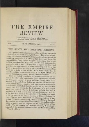 Vol. II. September, 1901. No. 8.