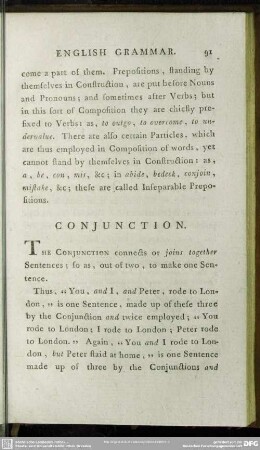 Conjunction