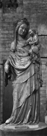 Stehende Madonna, aus der Abtei der Dames des Longchamps