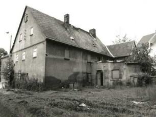 Oberlungwitz, Hofer Straße 157. Ehemalige Postschmiede