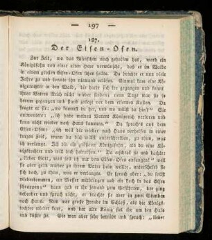 127. Der Eisen=Ofen.