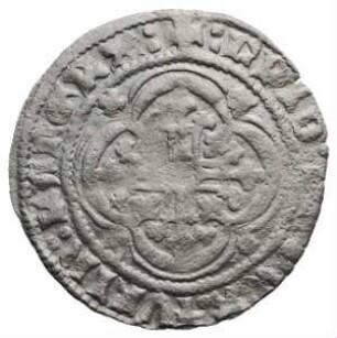 Fundmünze, Breiter Groschen, um 1364 - 1370