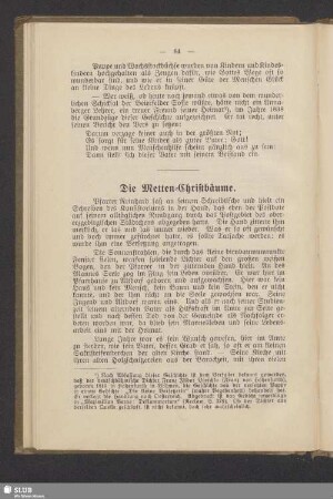 Die Metten-Christbäume