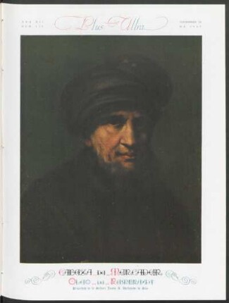 "Cabeza de mercador", óleo de Rembrandt