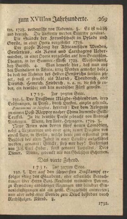 Das vierte Zehend.