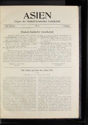 Deutsch-Asiatische Gesellschaft.