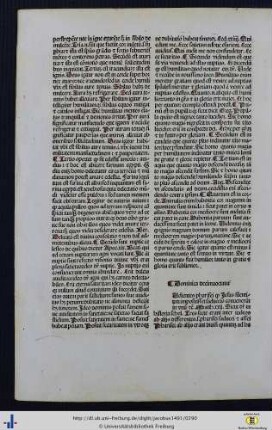 Dominica xviii. post festum trinitatis.
