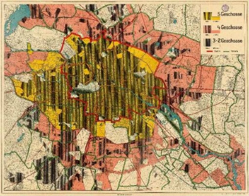 Karte von Gross-Berlin