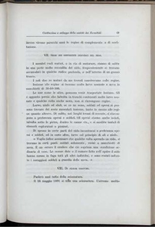 VIII. Di Alcuni Costumi.