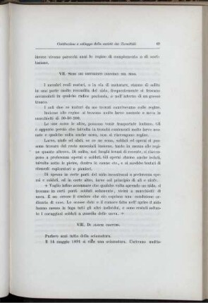 VIII. Di Alcuni Costumi.