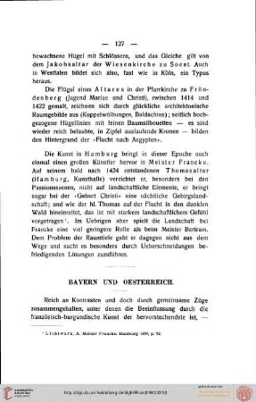 Zweiter Teil: Alte Formeln und neues Sehen (1400-1430), Bayern und Österreich