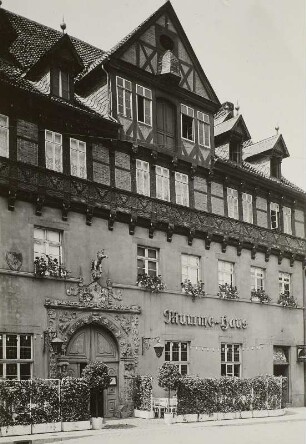 Braunschweig, Bäckerklint 4, Gaststätte der Mumme-Brauerei