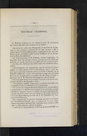 Nouvelle Caledonie.