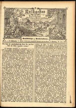 Ausgabe vom Sonntag, den 26. Januar 1902.