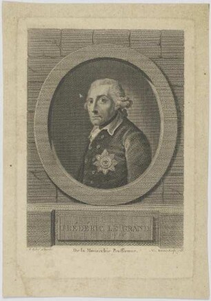 Bildnis des Frédéric Le Grand