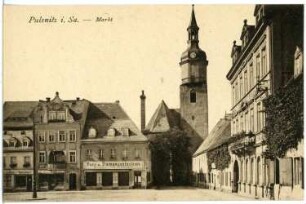 Pulsnitz. Hauptmarkt