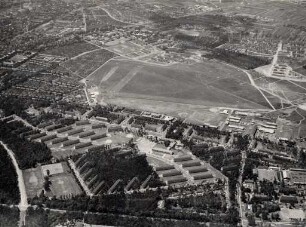 Luftbildaufnahmen von Karlsruhe. Nordweststadt - Ehemaliger Flugplatz