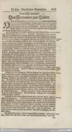 Eilfftes bis Zwantzigstes Capitul.