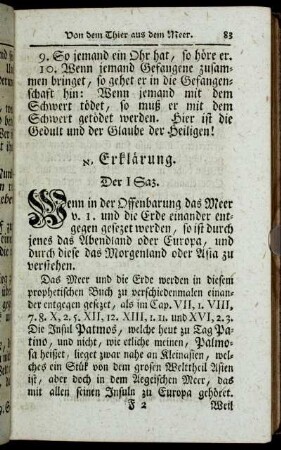 Der I Saz. - Der XVII Saz.