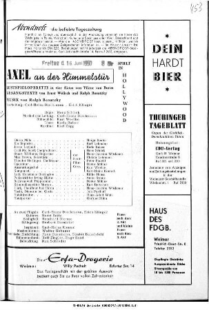 Axel an der Himmelstür