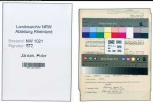 Entnazifizierung Peter Jansen , geb. 04.02.1906 (Arbeiter)