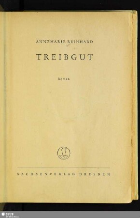 Treibgut : Roman