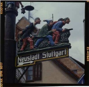 Wegweiser in Lenzkirch