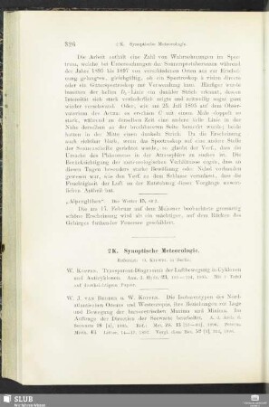 2 K. Synoptische Meteorologie