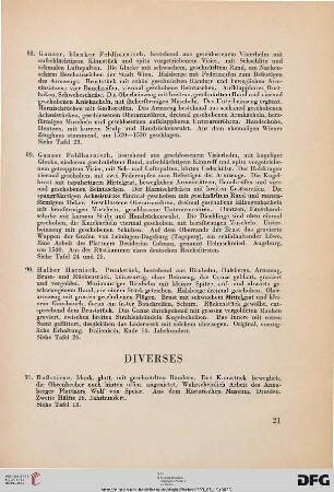 Diverses (Nr. 91-93)
