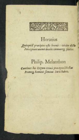 Horatius