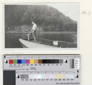 Wolfgang Borchert als Angler