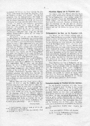 Öffentliche Sitzung am 13. Dezember 1919
