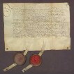 Abrede gütlichen Austrags der Irrungen zwischen Baden und Württemberg, eventuell schiedsrichterlichen Entscheid durch die Grafen Wolfgang von Oettingen und Eitel Friedrich von Hohenzollern samt Zusätzen