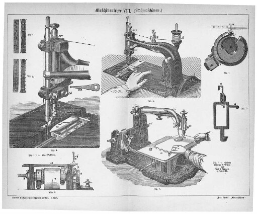 Maschinenlehre VIII. (Nähmaschine)