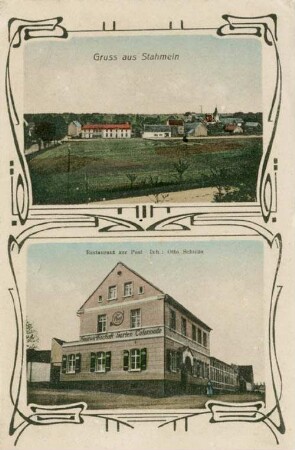 Gruss aus Stahmeln: Restaurant zur Post