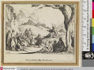 [Die Bergpredigt; Il enseigne ses disciples du haut de la montagne]
