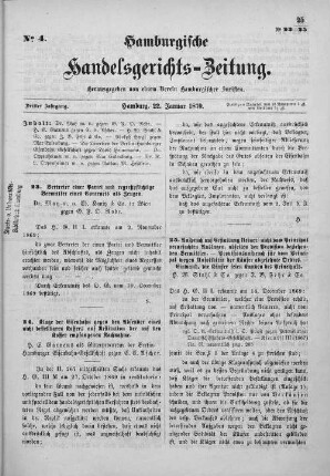 No. 4. 22. Januar 1870