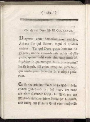 Cic. de nat. Deor. III. Cap. XXXVII.