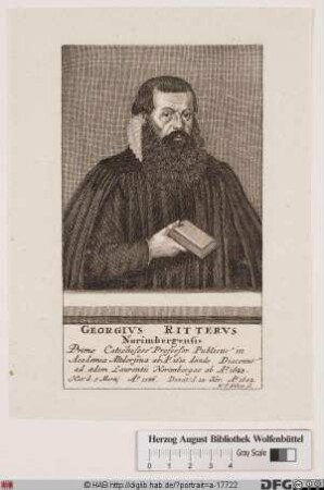 Bildnis Georg Ritter