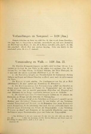 Hanserecesse, 1,8. Die Recesse und andere Akten der Hansetage von 1256 - 1430 ; Bd. 8, [1426 - 1430]