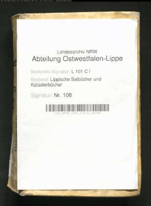 Salbuch der Vogtei Heiden von 1781
