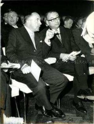 Eröffnung der Berliner Industrieausstellung 1965