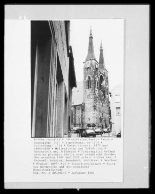 Stadtkirche Sankt Jakob — Westwerk