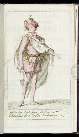 Ritter des deutschen Ordens Chevalier de l´Ordre teutonique