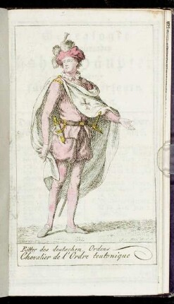 Ritter des deutschen Ordens Chevalier de l´Ordre teutonique