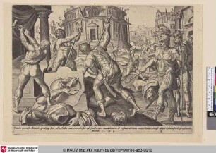 [Judas Makkabäus ordnet die Reinigung der heiligen Stätte an; Judas Maccabee Ordering the Cleansing of the Holy Place]