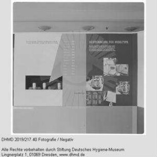 Nationale Hygiene-Ausstellung - Raum 12 - "Bestimmung der Mehltype"