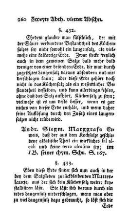 Bittersalzerde und ihre Verhältnisse (§§. 433-436)