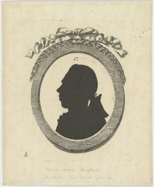 Bildnis des Hermann Gottlieb Hornschuch