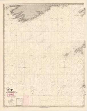 86 Nordsee; Nördlicher Atlantischer Ozean. Westansteuerung zum Kanal